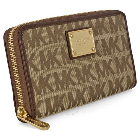 michael kors mocha wallet|Michael Kors Wallet.